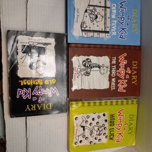 Diary Of A Wimpy Kid Books (6,7,8, & 10) by Jeff Kinney